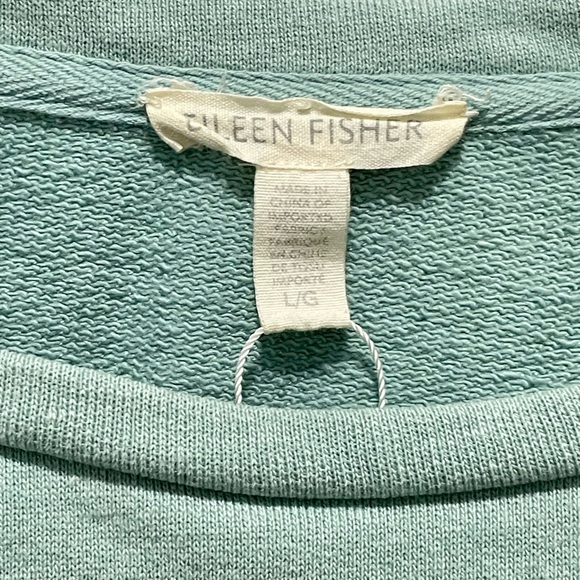 Eileen Fisher Light Green Knit Top - Picture 3 of 9